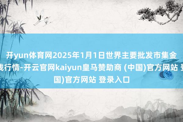 开yun体育网2025年1月1日世界主要批发市集金丝枣价钱行情-开云官网kaiyun皇马赞助商 (中国)官方网站 登录入口